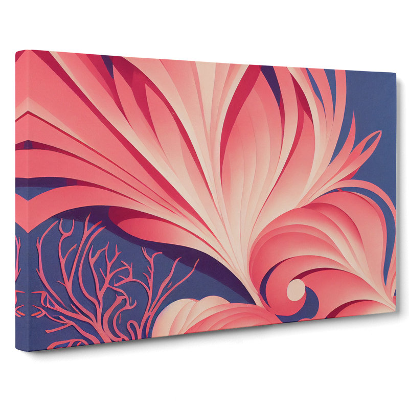 Beautiful Coral Reef Art Vol.2 Abstract - Wrapped Canvas, 40cm H x 60cm W x 3cm D
