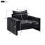 Fauteuil en chenille avec accoudoirs larges et support ergonomique-132397928