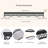 1 - Light 45.28" Dimmable LED Flush Mount