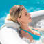 Spa gonflable et coussin coussiné Intex Purespa Plus (4 personnes)