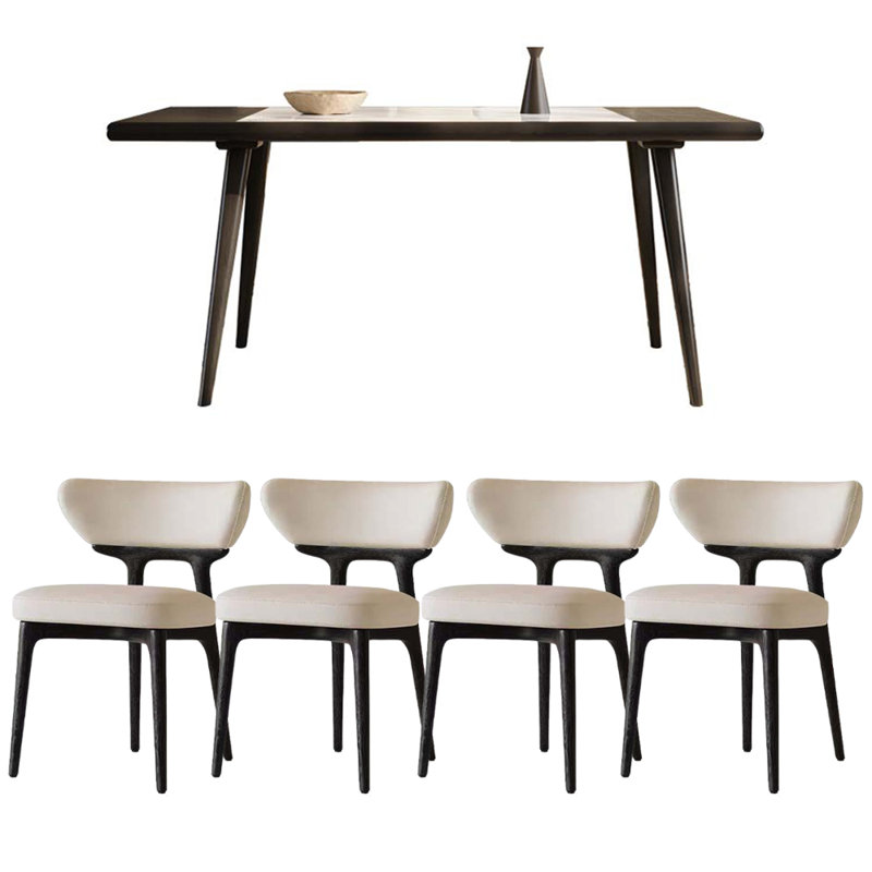 Ensemble de table de salle à manger Durable, H 29,52 po x L 55,11 po x l 31,49 po