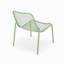 Ensemble de conversation d'extérieur 3 pièces avec cadre en fer Kincaid - 2 chaises en filet et 1 table d'appoint, finition vert mat-637034563
