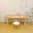 Light yellow Rectangular Solid Wood desks-1609421470