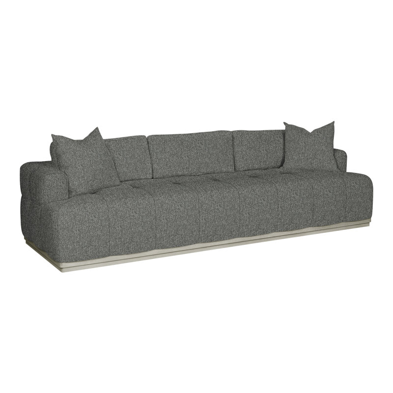 Thom Filicia Home Tufted Sofa, Ian Pewter, Wrenn