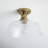 Lindholm 1-Light Dimmable Semi Flush Mount-610837244