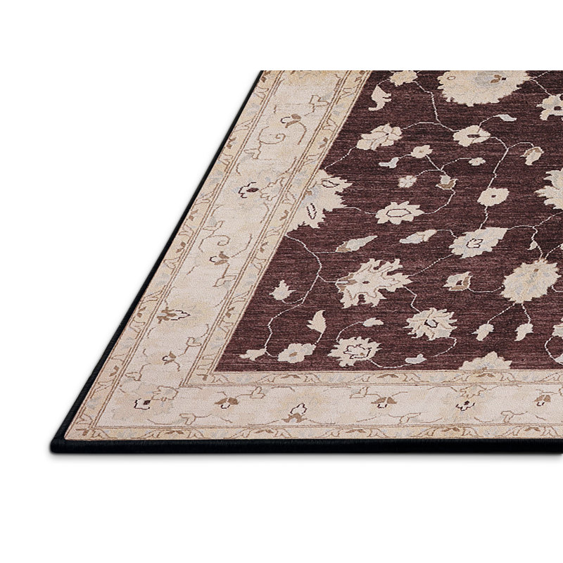 Tapis oriental espresso / ivoire Hayots, Tapis de couloir 2 pi x 5 pi