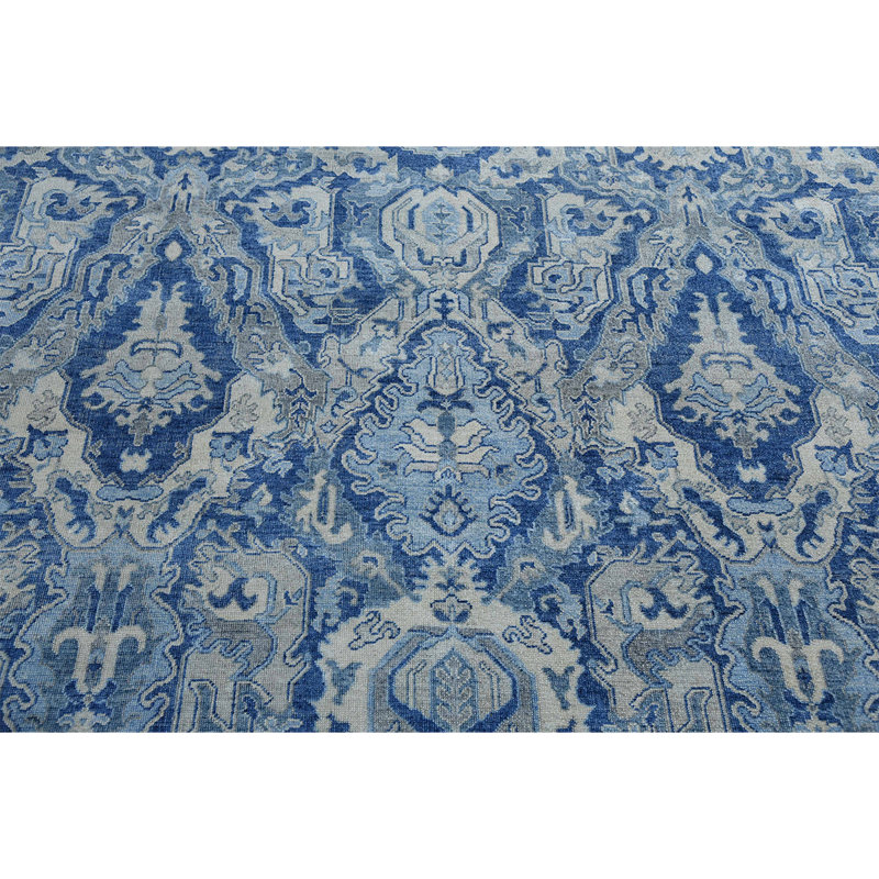 Ikat Area Rug, Rectangle 8' x 10'
