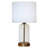 Sutton Rechargeable LED Glass Table Lamp