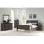 Commode double 6 tiroirs avec miroir Sophia