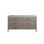 Commode double 6 tiroirs Brody