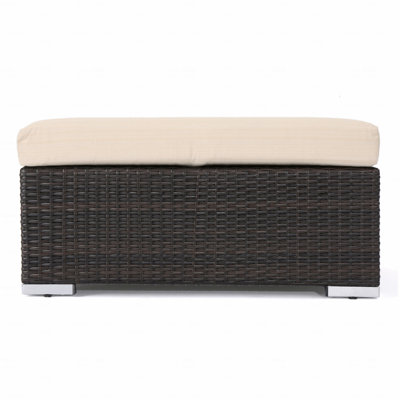 Repose-pieds de patio Mbrn + Alu