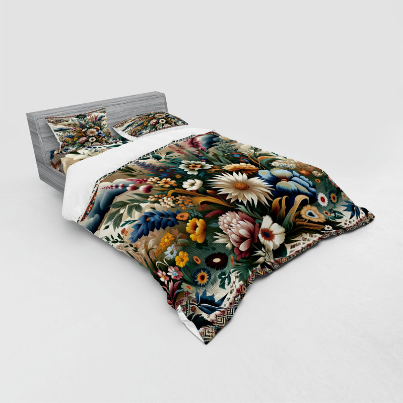 Polyester Duvet Cover, Queen Duvet Cover + 3 Additional Pieces