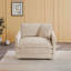 Fauteuil rembourré à une place avec coussin décoratif-1611736127