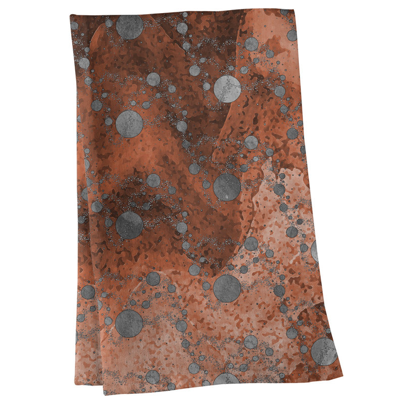 Mcguigan Tea Towel Kitchen Towel, Orange, Poly Twill
