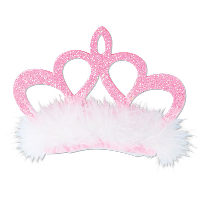Pince à cheveux rose - paquet de 12
