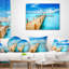 Coussin lombaire seascape tropic paradise