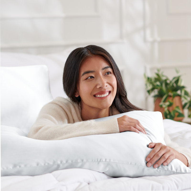 100% Mulberry Silk Pillowcase Zipper Closure, White, 1 Standard (Zipper Closure) Pillowcase