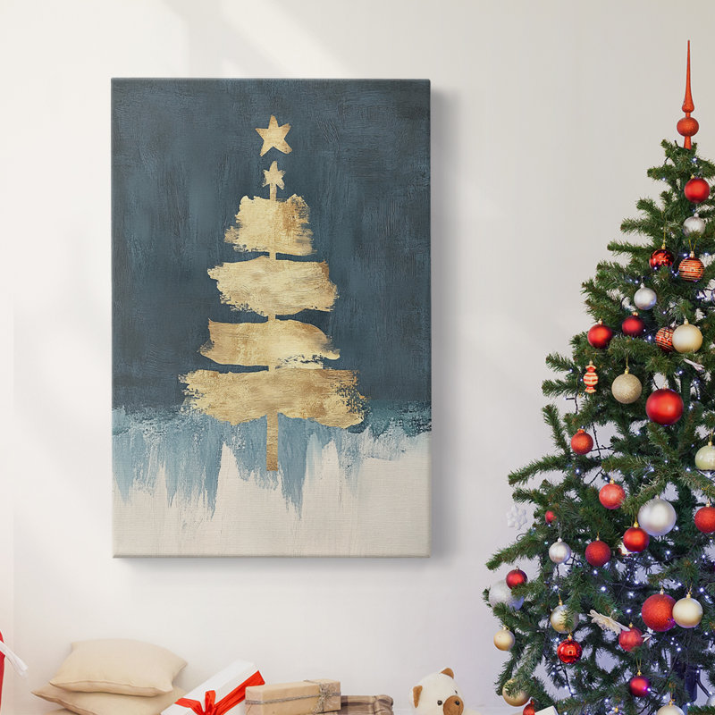 Art des Fêtes de Noël - Toile tendue avec châssis CXCV, H 27 po x l 18 po