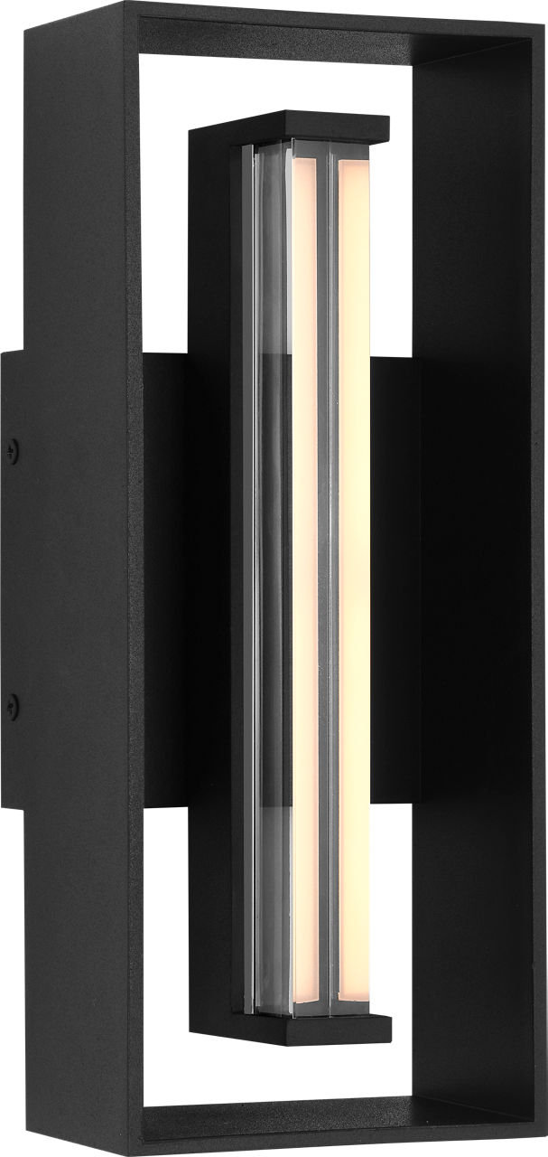 Outdoor Wall Lantern, 12" H x 5" W x 3.43" D