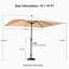 Parasol de table 10 places-2018851383