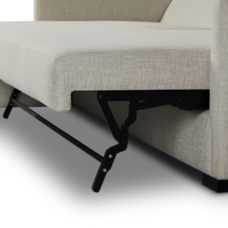 Wickham Leather 2 - Piece Chaise Sectional, Left Arm Facing