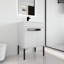 Ensemble de meuble-lavabo autoportant simple 24 po avec lavabo Keyvan et 2 portes Keyvan-341400745-341400748
