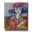 «Woman in Red» par Holly Wojhan, art mural sur toile-2122718313