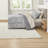 Piece Full Bedding Sets, Polyester Microfiber, Modern Gray Home Comforter Set