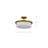 Ruri Glass Semi Flush Mount-842487581