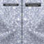 Indoor / Outdoor Damask Grey Square Throw Pillow Cover-869890759