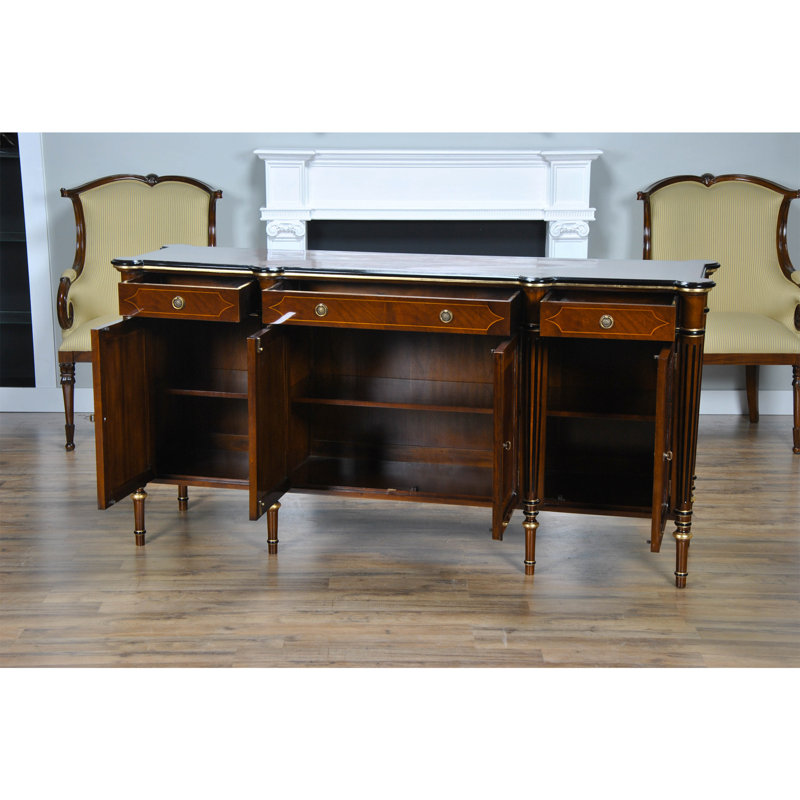 76'' Solid Wood Sideboard