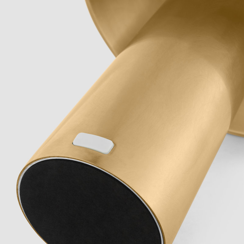 Sesa Short Accent Rechargeable Table Lamp, Gold