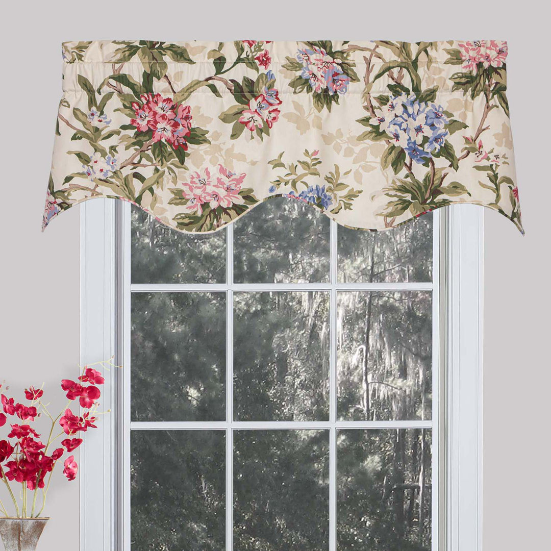 Hillhouse Circa Traditional Cotton Floral Filler Valance Thomasville At Home