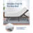 REST® Evercool® Fitted Sheet – Breathable Cooling Sheet for Hot Sleepers and Night Sweats, Self-Cleaning Silver Yarn, Ultra-Soft Fabric for Sensitive Skin-112230525-112230524