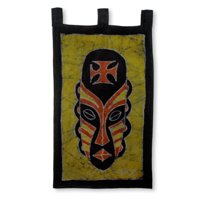 Hand Woven Plastic / Acrylic Tapestry