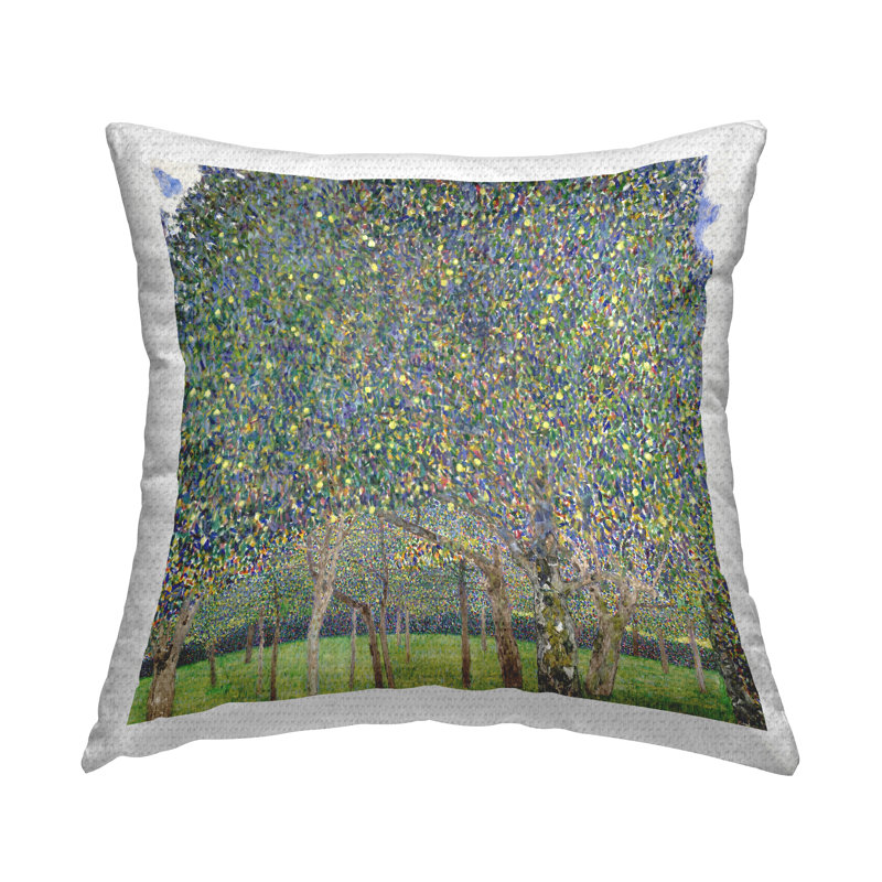 Abstract Outdoor Throw Pillow