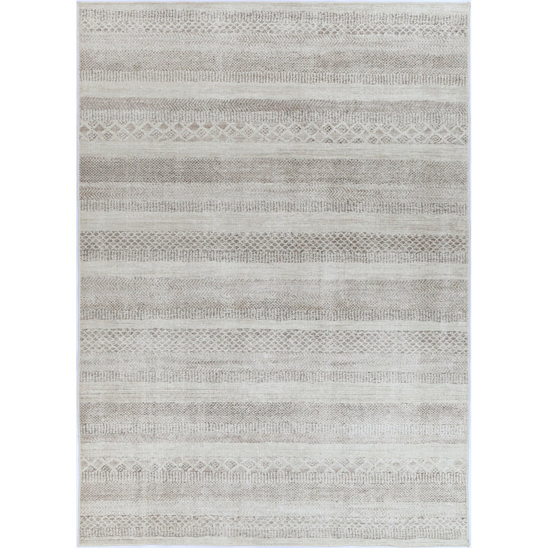 Tapis beige tressé, Rectangle 8 pi x 10 pi