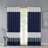 Polyoni Pintuck Curtain Panel(Only 1 Pc Panel)-819863745