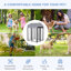 Grand chenil pour chiens recouvert pour l'extérieur-92561314-112214391