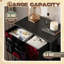 Commode pour chambre à coucher avec 4 tiroirs de rangement Roses bourgogne foncé Commodes noires florales foncées Commode en tissu avec cadre en acier pour chambre d'enfant