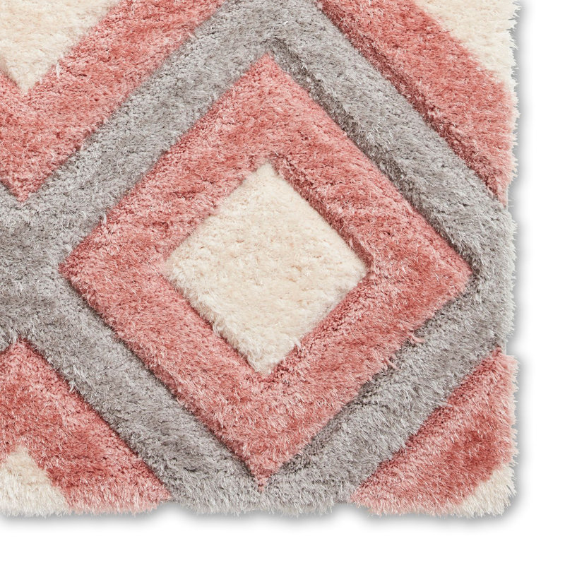 Olympia area rug Machine Woven Rectangle Grey, Rectangle 80 x 150cm