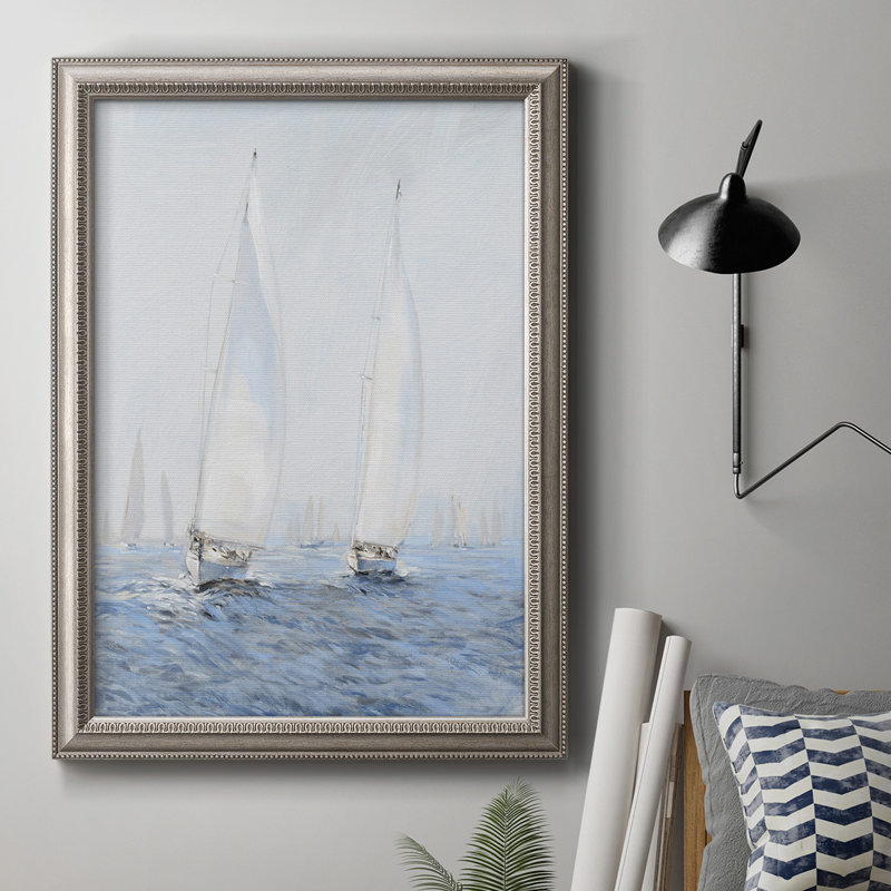 " Sailing Upwind II ", 36" H x 24" W x 2.5" D