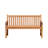 Amiracle Solid Wood Teak Outdoor Bench