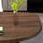 Modern Ergonomic Curved Solid Wood Computer Desk-740485483