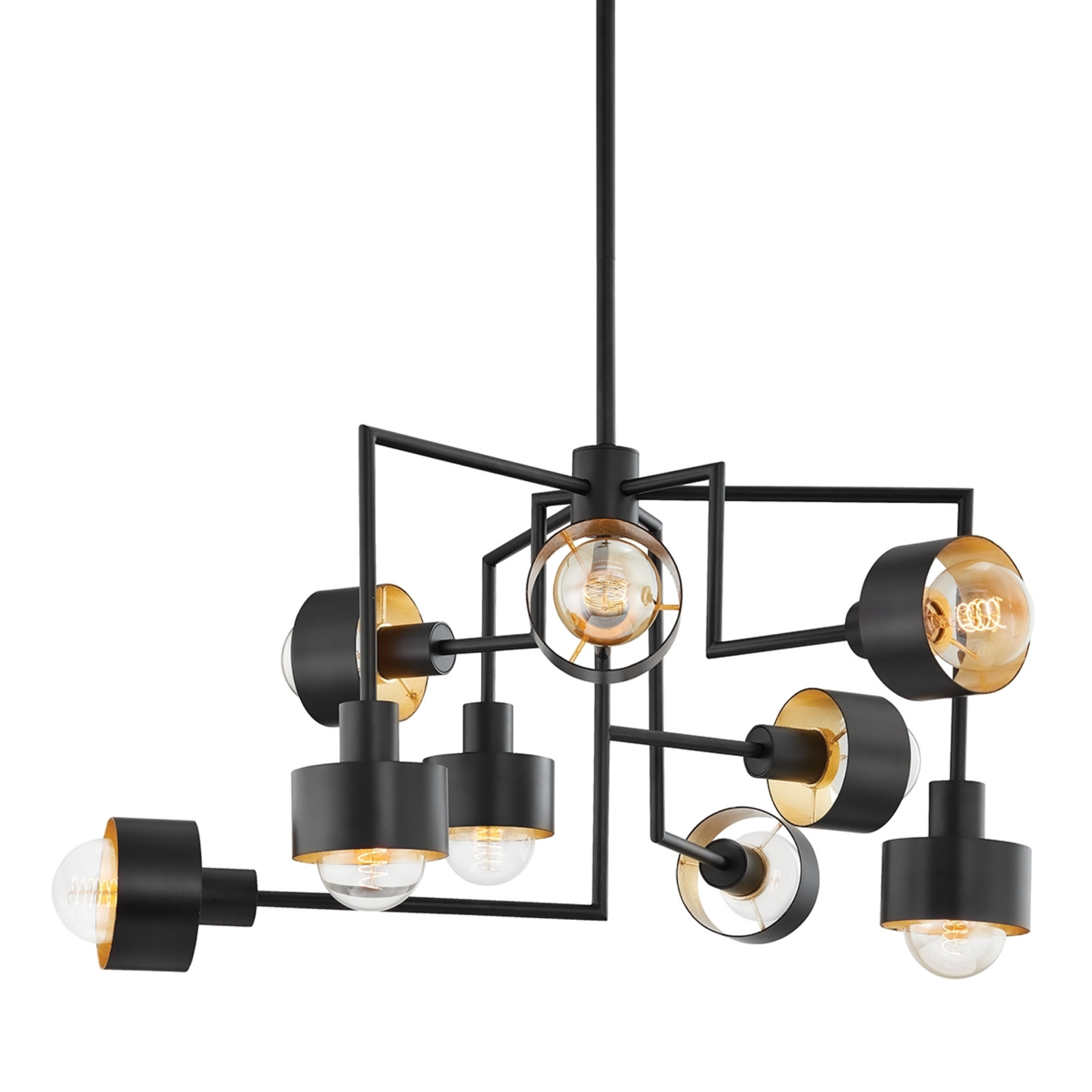 Saffir Iron 9-Light Chandelier