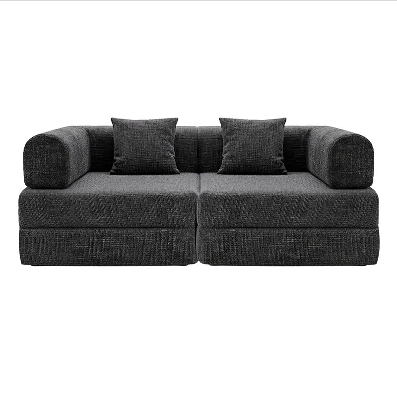 3 Seater Chenille Sofa Bed