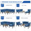 Outdoor Patio Furniture Set With Waterproof Cover