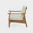 Simple and elegant, simply decorated chair