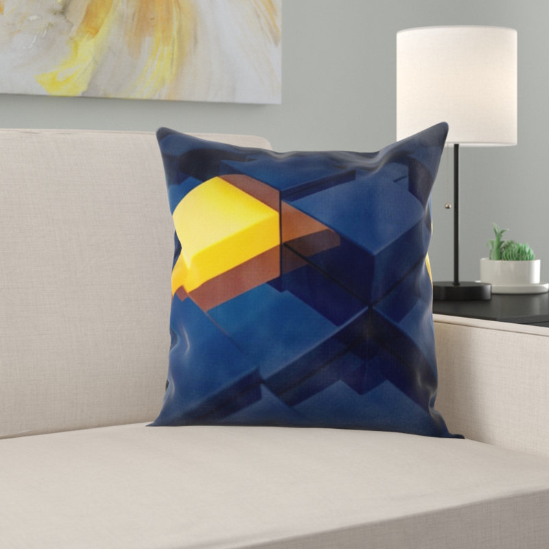 Microsuede Throw Pillow