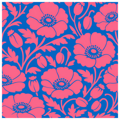 Couvertures à motif floral rose